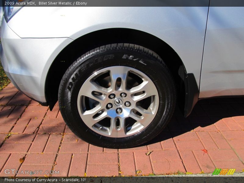 Billet Silver Metallic / Ebony 2009 Acura MDX