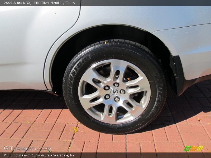 Billet Silver Metallic / Ebony 2009 Acura MDX