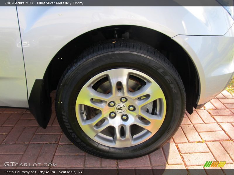 Billet Silver Metallic / Ebony 2009 Acura MDX
