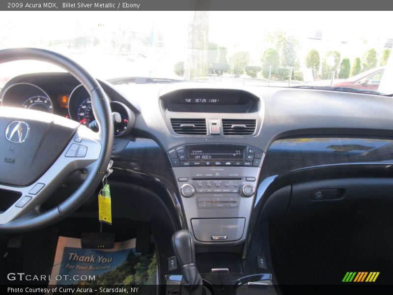 Billet Silver Metallic / Ebony 2009 Acura MDX