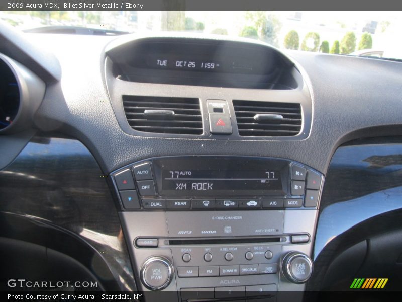 Billet Silver Metallic / Ebony 2009 Acura MDX