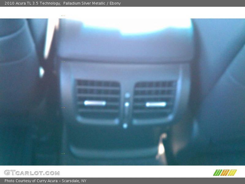 Palladium Silver Metallic / Ebony 2010 Acura TL 3.5 Technology