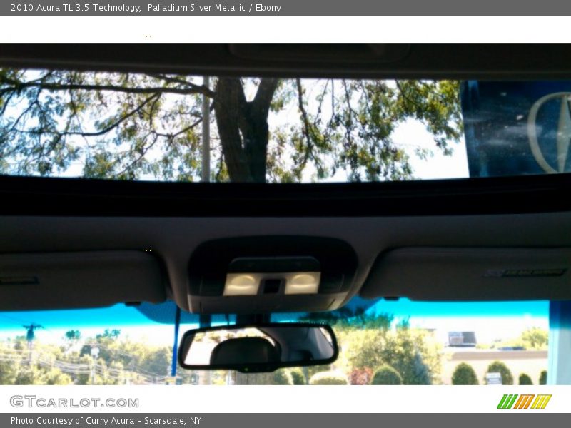 Palladium Silver Metallic / Ebony 2010 Acura TL 3.5 Technology