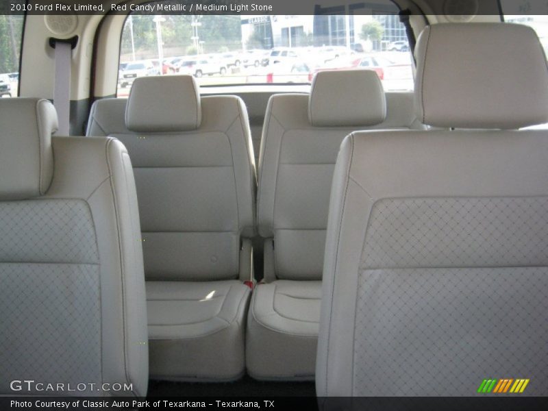 Red Candy Metallic / Medium Light Stone 2010 Ford Flex Limited