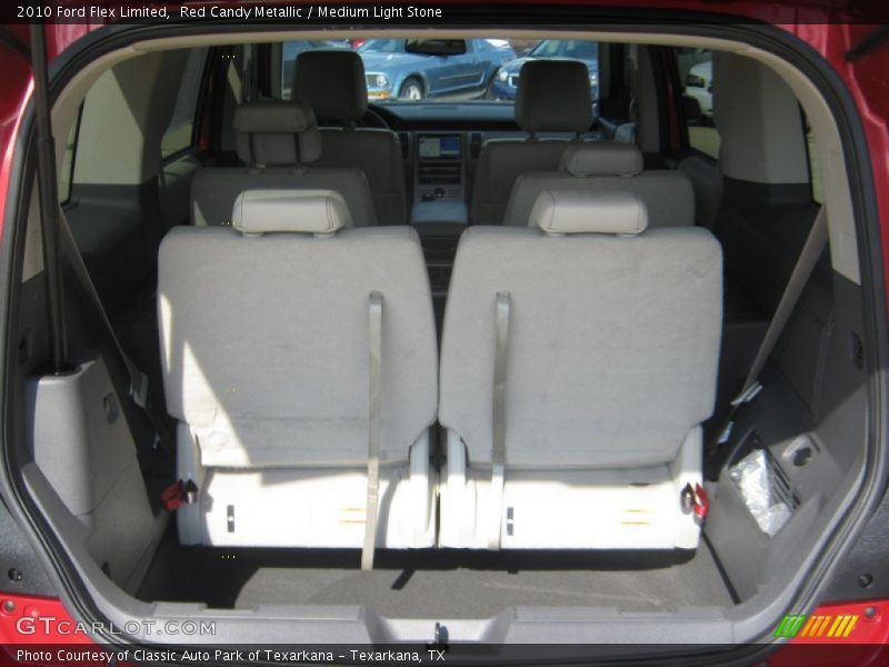 Red Candy Metallic / Medium Light Stone 2010 Ford Flex Limited