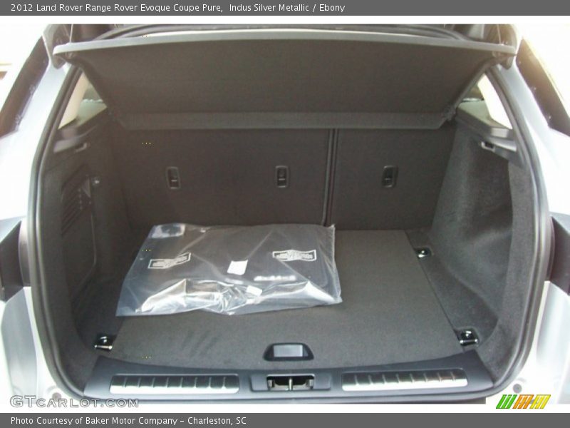 Indus Silver Metallic / Ebony 2012 Land Rover Range Rover Evoque Coupe Pure