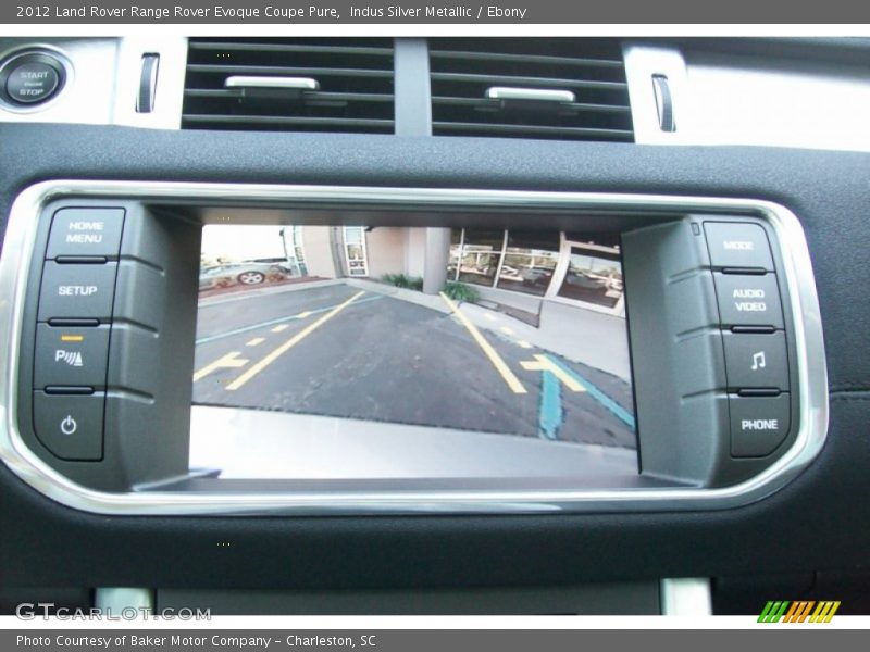 Indus Silver Metallic / Ebony 2012 Land Rover Range Rover Evoque Coupe Pure