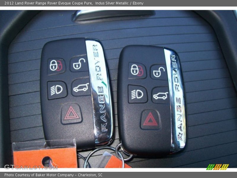 Keys of 2012 Range Rover Evoque Coupe Pure