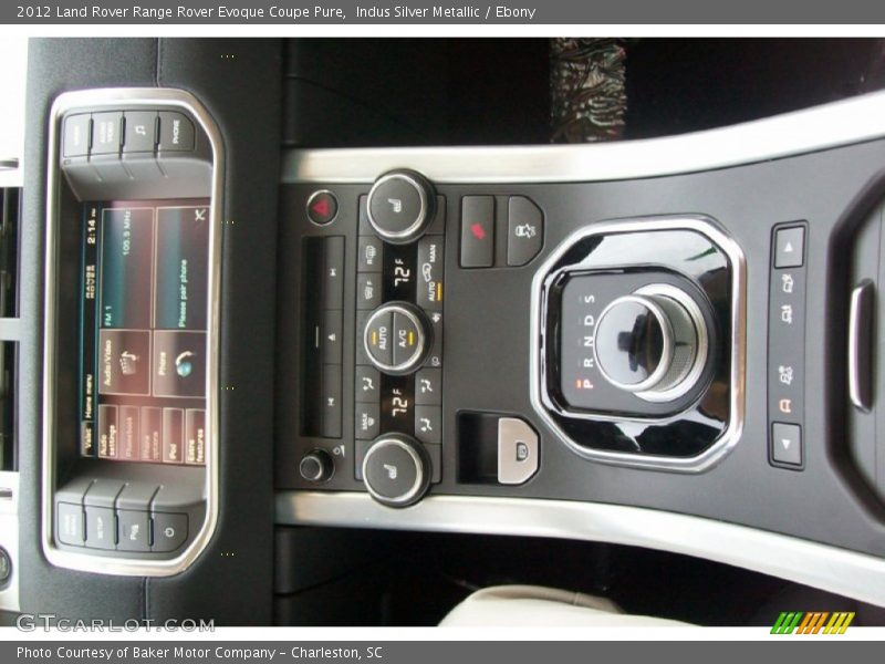 Indus Silver Metallic / Ebony 2012 Land Rover Range Rover Evoque Coupe Pure