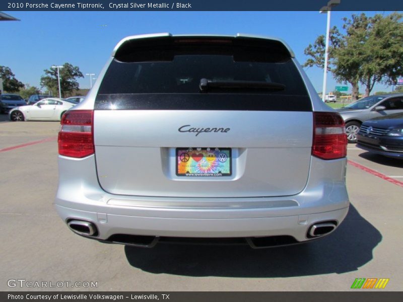 Crystal Silver Metallic / Black 2010 Porsche Cayenne Tiptronic