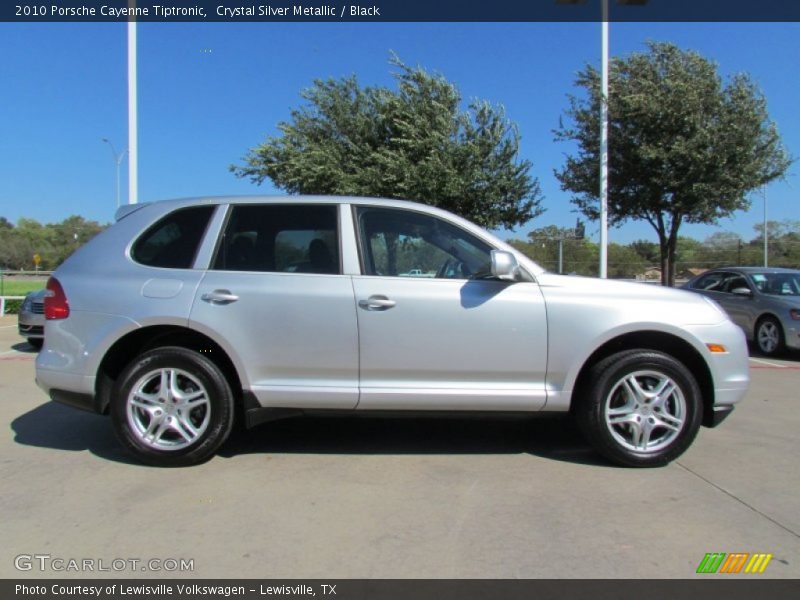 Crystal Silver Metallic / Black 2010 Porsche Cayenne Tiptronic