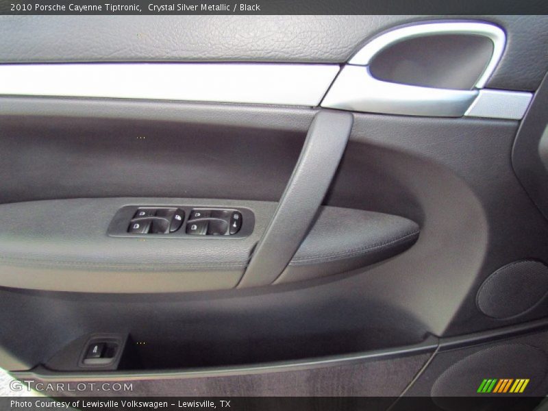 Crystal Silver Metallic / Black 2010 Porsche Cayenne Tiptronic