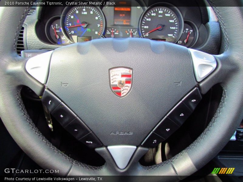Crystal Silver Metallic / Black 2010 Porsche Cayenne Tiptronic