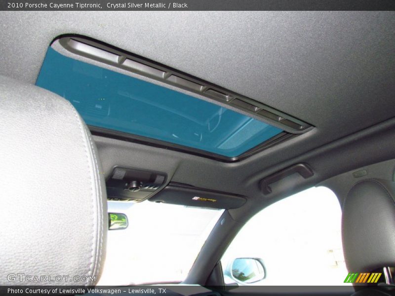 Crystal Silver Metallic / Black 2010 Porsche Cayenne Tiptronic