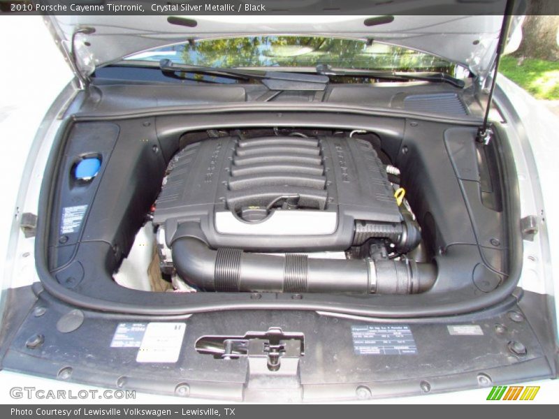 Crystal Silver Metallic / Black 2010 Porsche Cayenne Tiptronic
