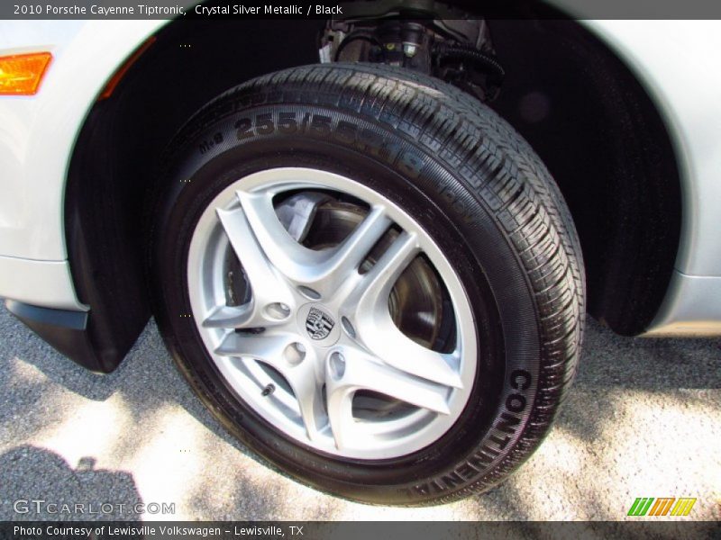 Crystal Silver Metallic / Black 2010 Porsche Cayenne Tiptronic