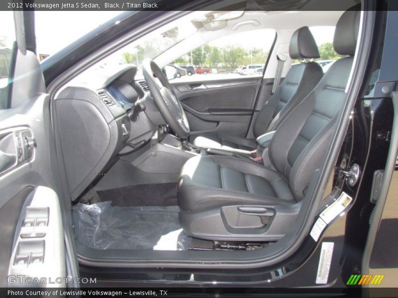  2012 Jetta S Sedan Titan Black Interior