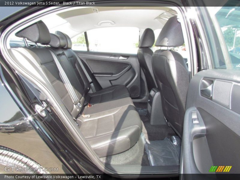 Black / Titan Black 2012 Volkswagen Jetta S Sedan