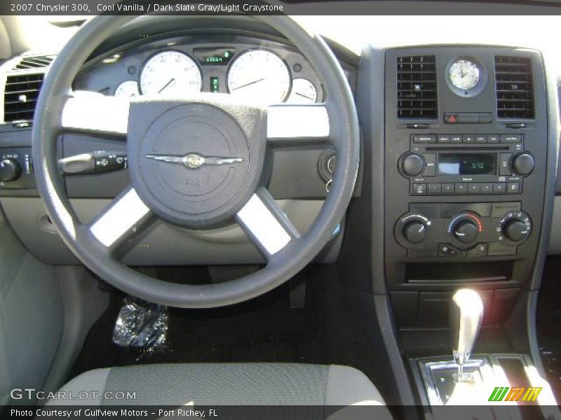 Cool Vanilla / Dark Slate Gray/Light Graystone 2007 Chrysler 300