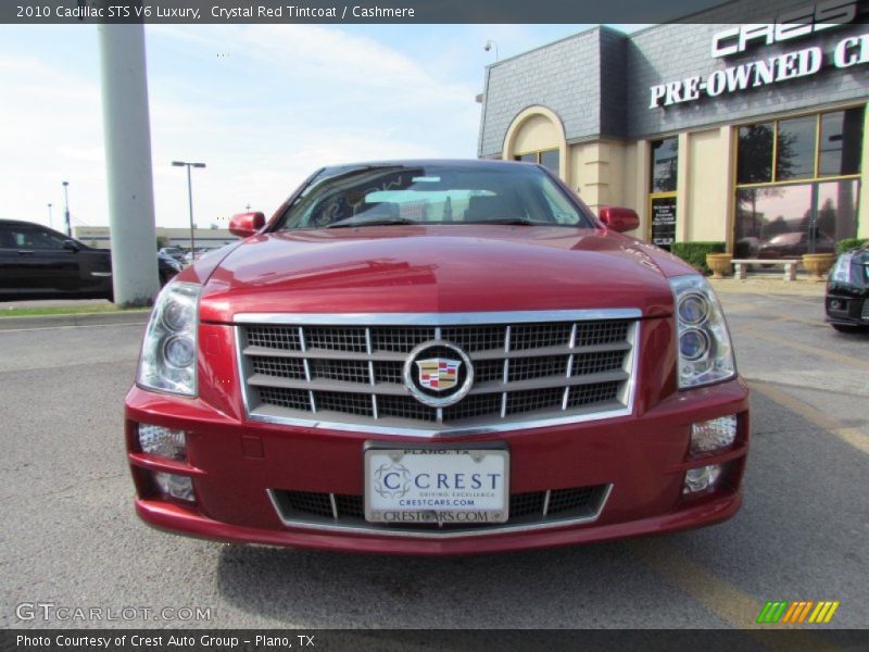 Crystal Red Tintcoat / Cashmere 2010 Cadillac STS V6 Luxury