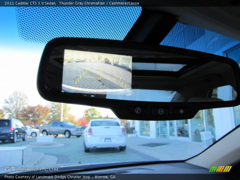 Thunder Gray ChromaFlair / Cashmere/Cocoa 2011 Cadillac CTS 3.0 Sedan