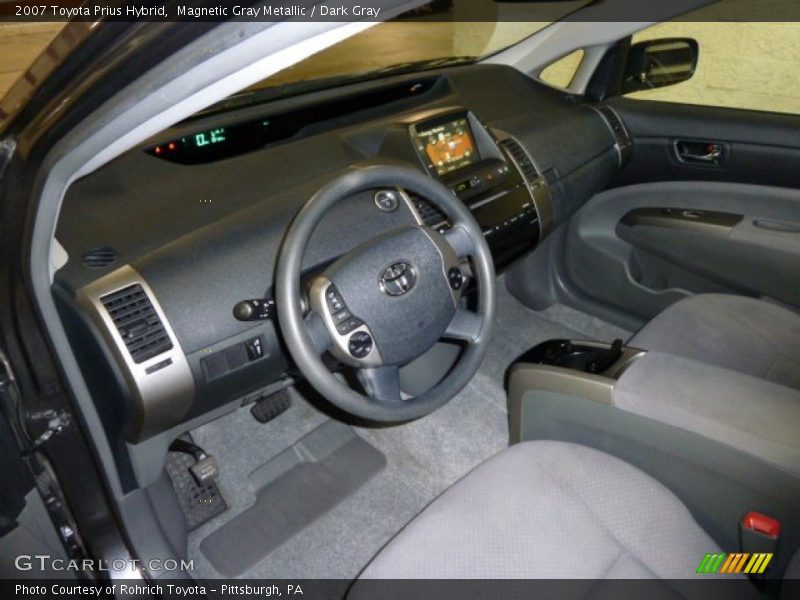 Magnetic Gray Metallic / Dark Gray 2007 Toyota Prius Hybrid