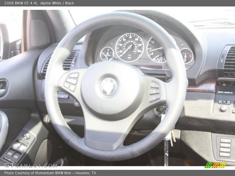 Alpine White / Black 2006 BMW X5 4.4i