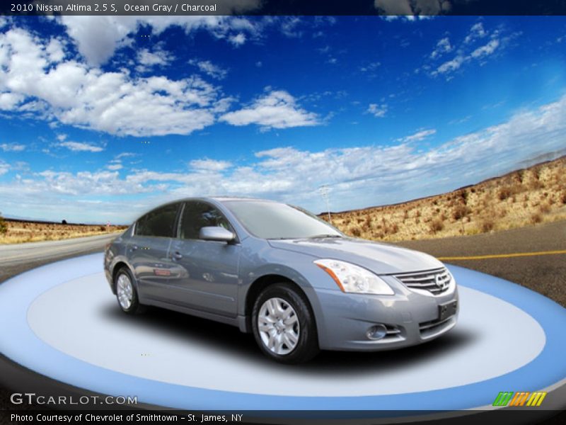 Ocean Gray / Charcoal 2010 Nissan Altima 2.5 S