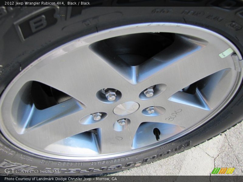 Black / Black 2012 Jeep Wrangler Rubicon 4X4