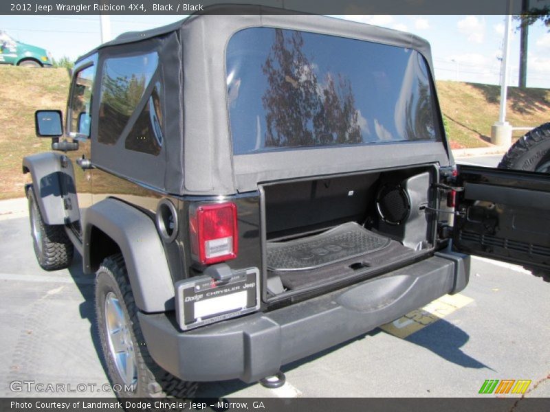 Black / Black 2012 Jeep Wrangler Rubicon 4X4
