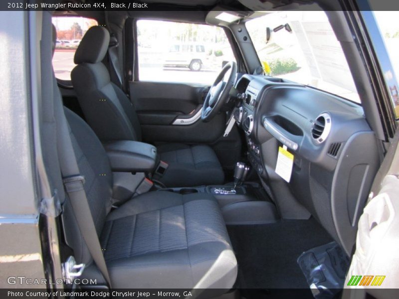 Black / Black 2012 Jeep Wrangler Rubicon 4X4