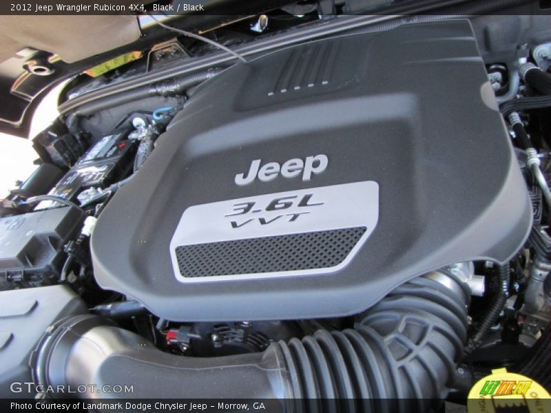 Black / Black 2012 Jeep Wrangler Rubicon 4X4