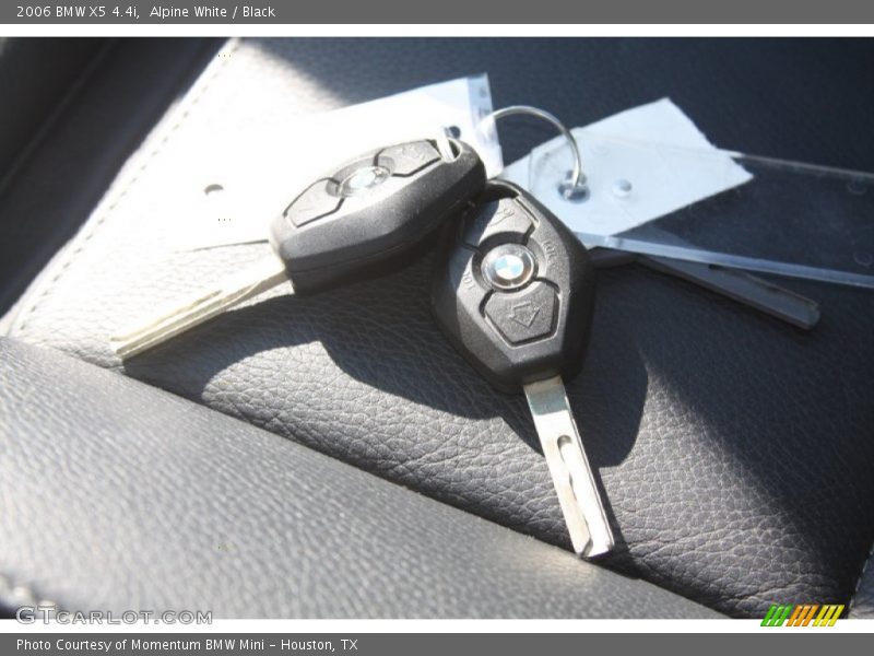 Alpine White / Black 2006 BMW X5 4.4i