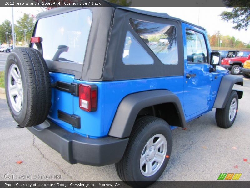 Cosmos Blue / Black 2012 Jeep Wrangler Sport 4x4