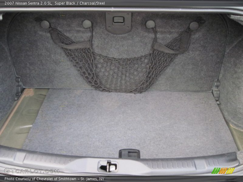 Super Black / Charcoal/Steel 2007 Nissan Sentra 2.0 SL