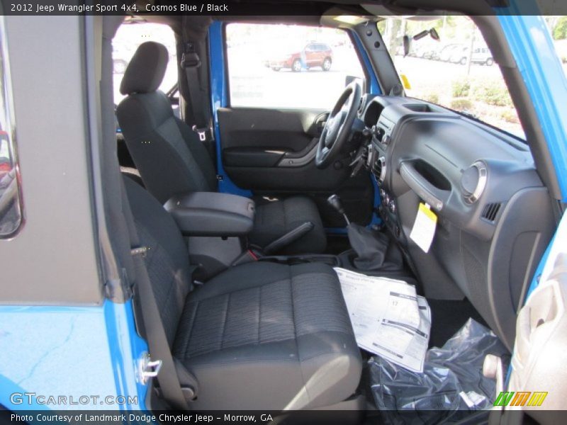 Cosmos Blue / Black 2012 Jeep Wrangler Sport 4x4