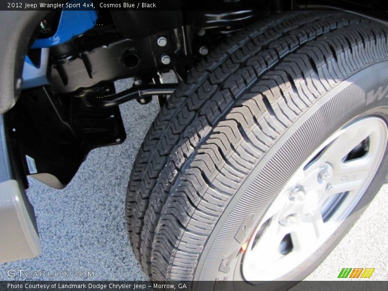 Cosmos Blue / Black 2012 Jeep Wrangler Sport 4x4