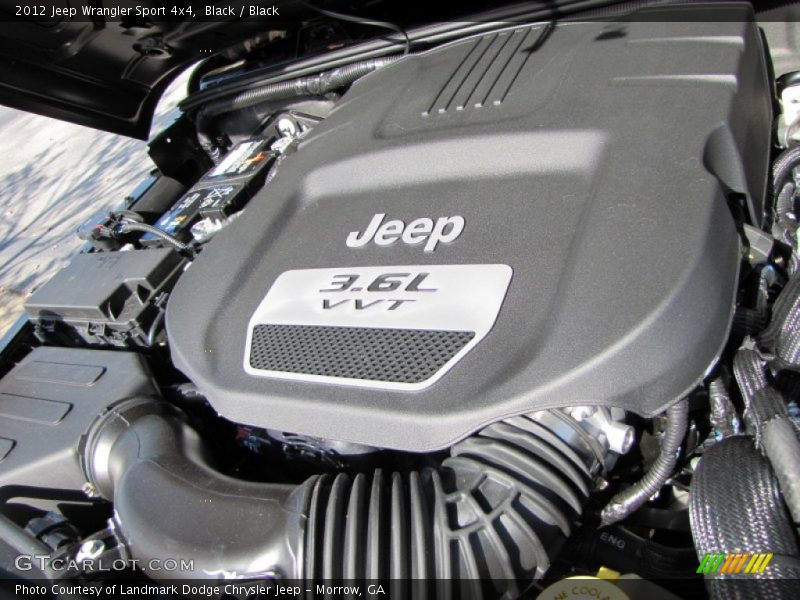 Black / Black 2012 Jeep Wrangler Sport 4x4