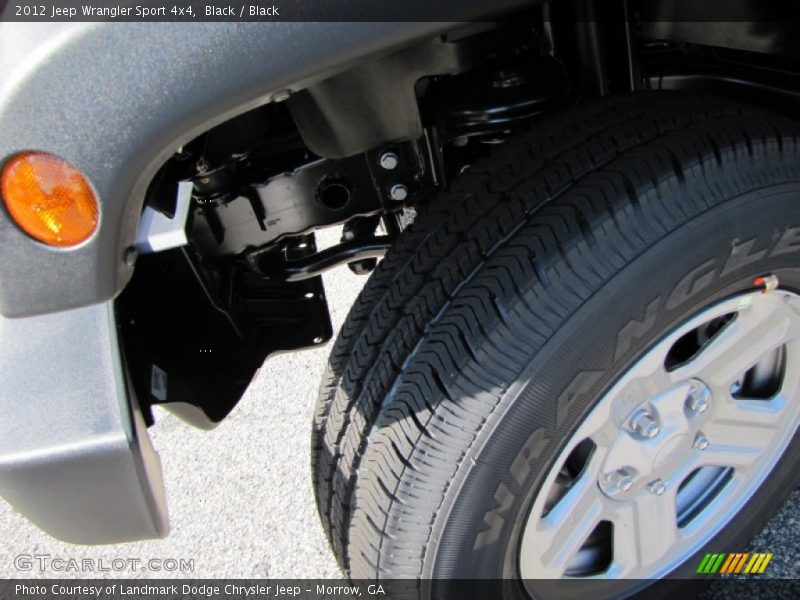 Black / Black 2012 Jeep Wrangler Sport 4x4