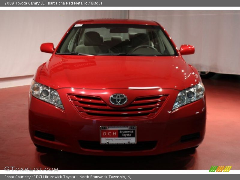 Barcelona Red Metallic / Bisque 2009 Toyota Camry LE