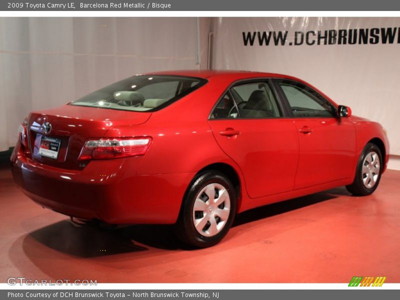 Barcelona Red Metallic / Bisque 2009 Toyota Camry LE