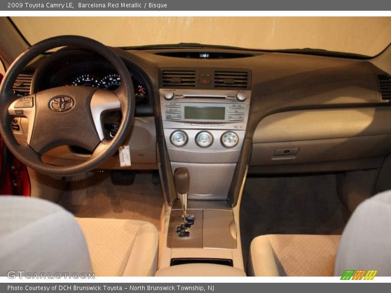 Barcelona Red Metallic / Bisque 2009 Toyota Camry LE