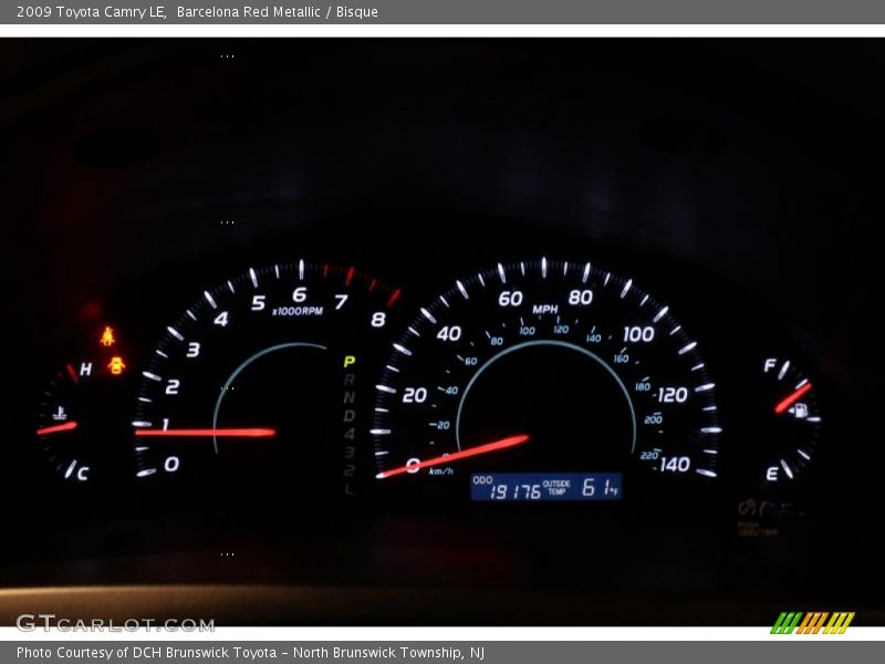 Barcelona Red Metallic / Bisque 2009 Toyota Camry LE