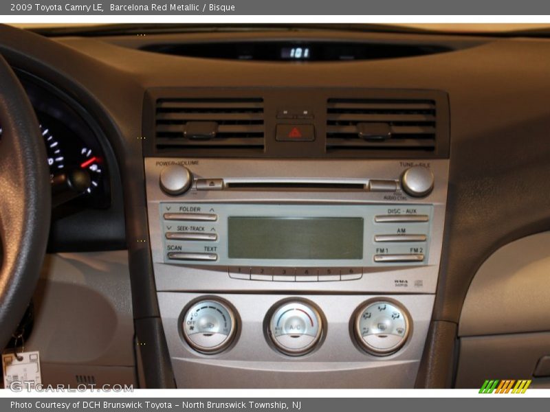 Barcelona Red Metallic / Bisque 2009 Toyota Camry LE