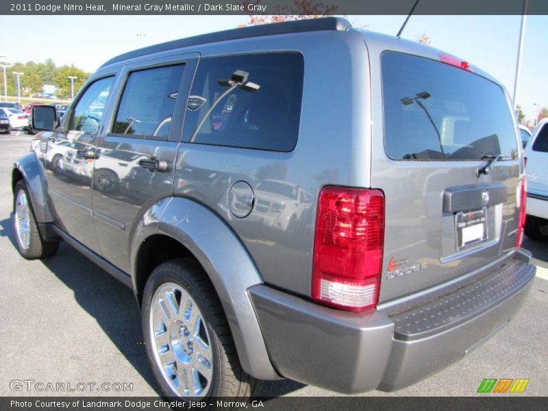 Mineral Gray Metallic / Dark Slate Gray 2011 Dodge Nitro Heat