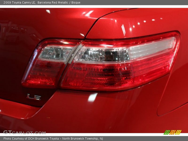 Barcelona Red Metallic / Bisque 2009 Toyota Camry LE