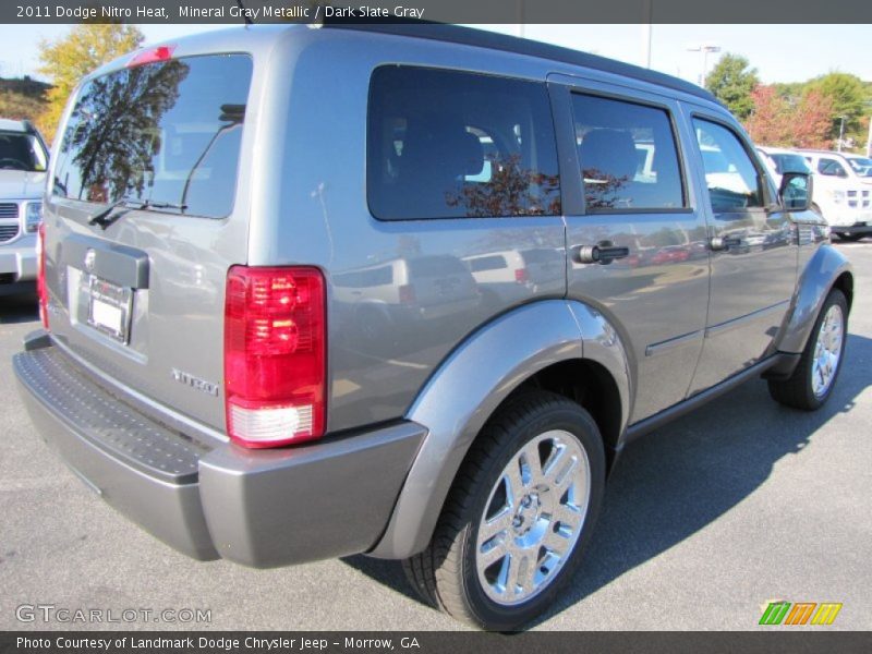 Mineral Gray Metallic / Dark Slate Gray 2011 Dodge Nitro Heat