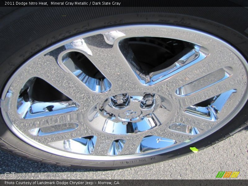 Mineral Gray Metallic / Dark Slate Gray 2011 Dodge Nitro Heat