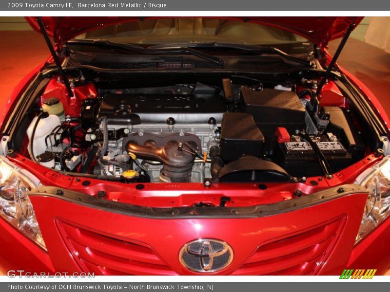 Barcelona Red Metallic / Bisque 2009 Toyota Camry LE