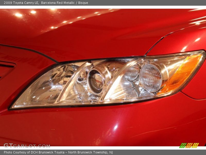 Barcelona Red Metallic / Bisque 2009 Toyota Camry LE